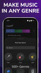 AI Song Generator - Mozart AI screenshot