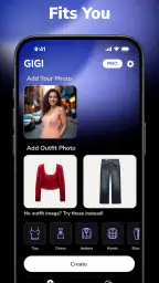 AI Virtual Try On - GIGI screenshot