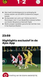 Ajax Official App screenshot