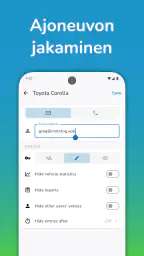 Ajopäiväkirja – auton kulut screenshot