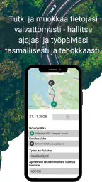 Ajopäiväkirja - DriveNoter screenshot