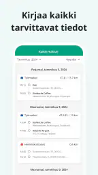 Ajopäiväkirja - Driversnote screenshot