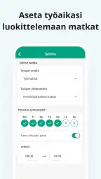 Ajopäiväkirja - Driversnote screenshot