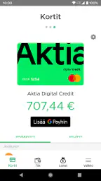 Aktia Wallet screenshot