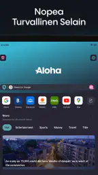 Aloha Browser + Private VPN screenshot