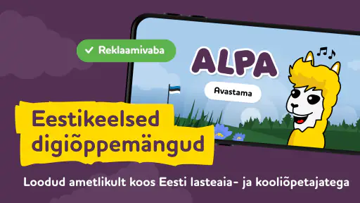 ALPA eestikeelsed õppemängud screenshot