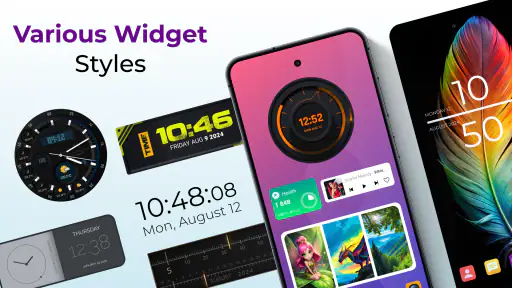 Android Clock Widgets screenshot