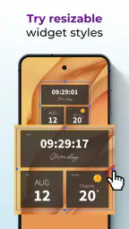 Android Clock Widgets screenshot