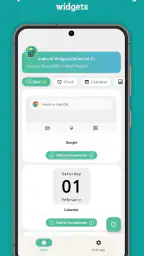 Android Widgets (Material U) screenshot