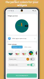 Android Widgets (Material U) screenshot