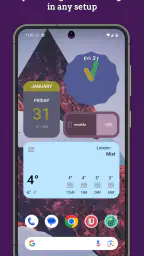 Android Widgets (Material U) screenshot