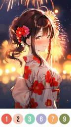 Anime Color by Number screenshot