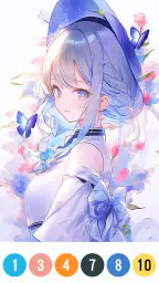 Anime Color by Number screenshot