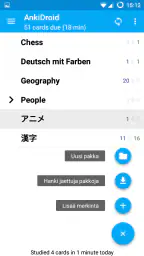 AnkiDroid-muistikortit screenshot