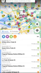 AnyTrip: live transit tracker screenshot