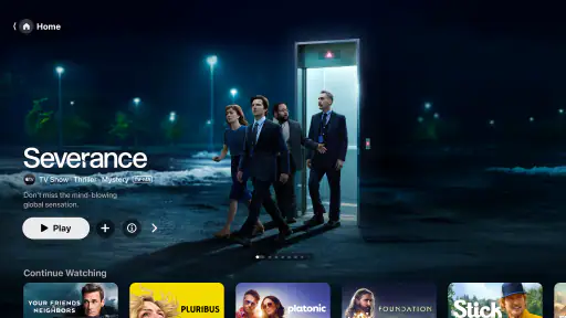 Apple TV screenshot