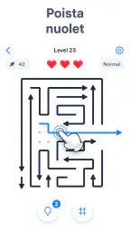 Arrow Puzzle - Nuolipalapeli screenshot
