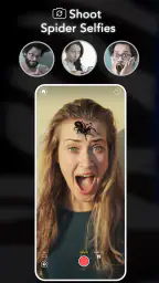 ARSpiders.com: Spider on Face screenshot