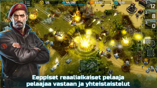 Art of War 3:RTS strategiapeli screenshot