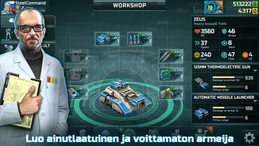 Art of War 3:RTS strategiapeli screenshot
