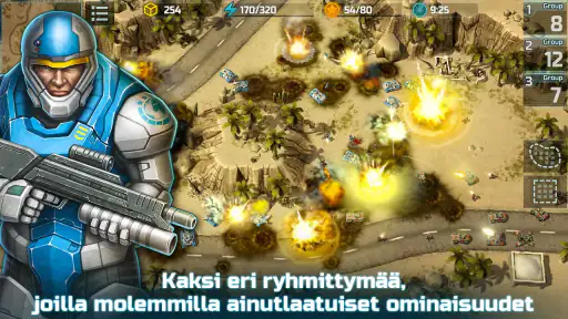 Art of War 3:RTS strategiapeli screenshot