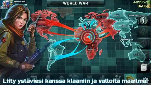 Art of War 3:RTS strategiapeli screenshot