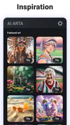 ARTA: AI Art & Photo Generator screenshot