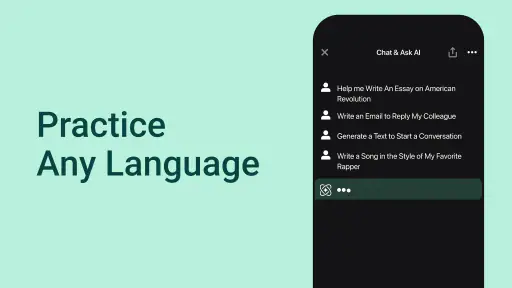 Chat AI: Ask Agent Anything screenshot