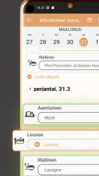 Ateriasuunnittelija screenshot