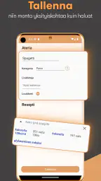 Ateriasuunnittelija screenshot