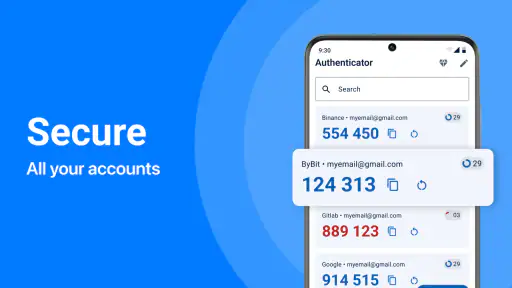 Authenticator screenshot