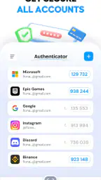 Authenticator App & Password screenshot