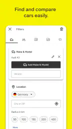 AutoScout24: Automobile market screenshot