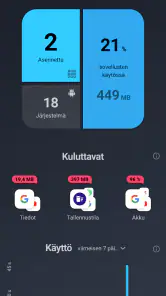 AVG Cleaner – puhdistus screenshot