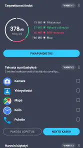 AVG Cleaner – puhdistus screenshot