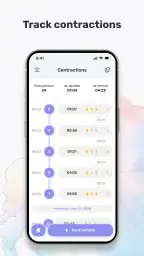 Baby: Contraction Timer screenshot