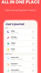 Baby Leap: Milestone Tracker screenshot