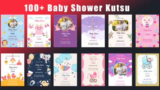 Baby Shower Kutsukortti screenshot