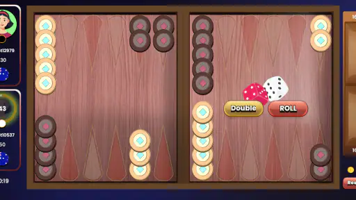 Backgammon Heroes screenshot
