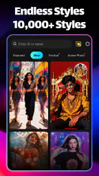 Beat.ly - AI Music Video Maker screenshot