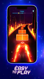 Beat Rush: Cyber Neon Rhythm screenshot