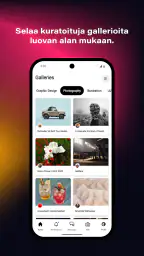 Behance – Luovat Portfoliot screenshot