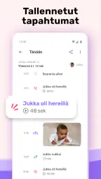 Bibino: Vauvamonitori & kamera screenshot