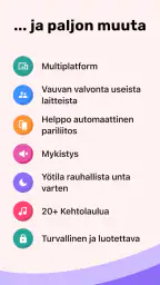 Bibino: Vauvamonitori & kamera screenshot