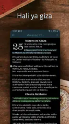 Biblia Takatifu, Swahili Bible screenshot