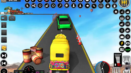 Bicycle Rickshaw Driving Games screenshot