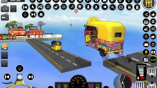 Bicycle Rickshaw Driving Games screenshot