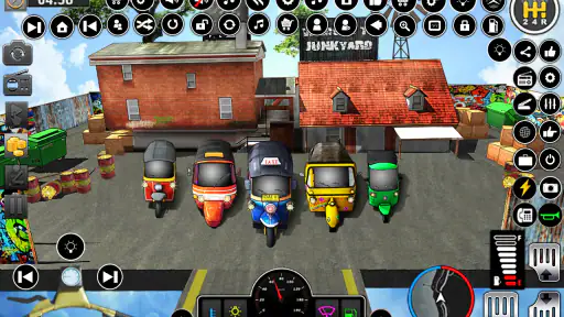 Bicycle Rickshaw Driving Games screenshot