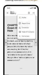 Bionic Reading® screenshot