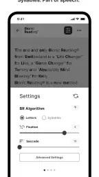 Bionic Reading® screenshot
